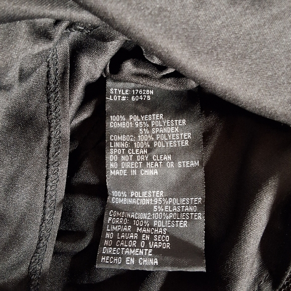 NWT BLONDIE EMBROIDEDED SHORT Black Halter Dress with Floral Embroidery - Picture 11 of 12